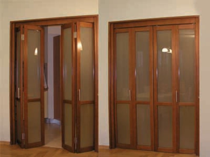 Размеры дверей гармошка
