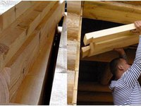 Как правильно выполнять окосячку в деревянном доме