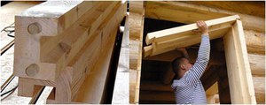 Как правильно выполнять окосячку в деревянном доме
