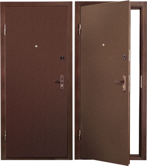 Металлические двери могут иметь самый разный дизайн на любой вкус.